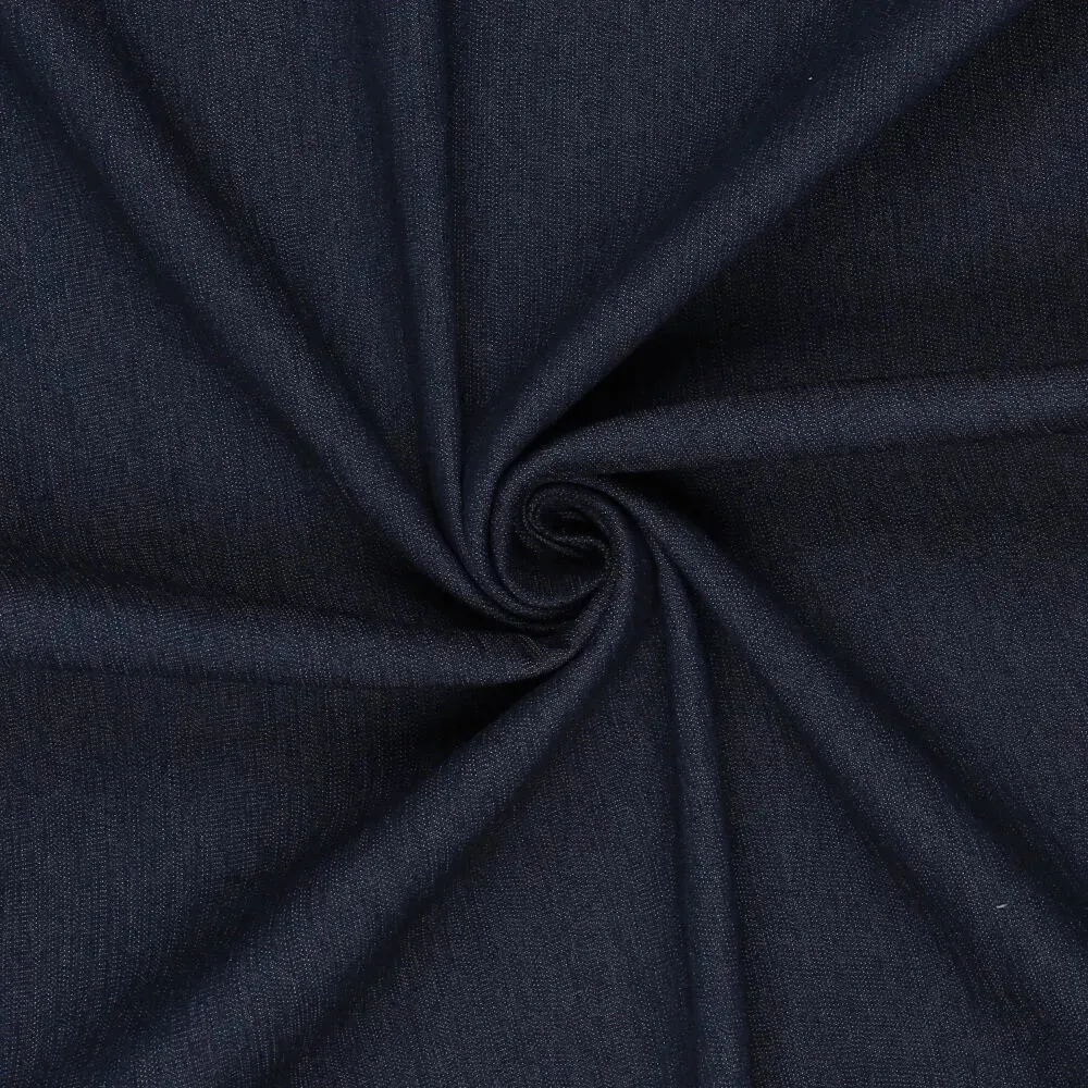 Slub denim stretch 10OZ donkerblauw